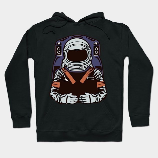 Astronaut Space Jetpack Hoodie by ShirtyLife